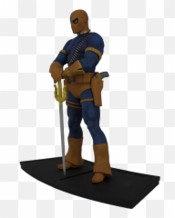 Dc Comics The New Teen Titans Deathstroke Polystone Statue - Exclusive Fictional Character png