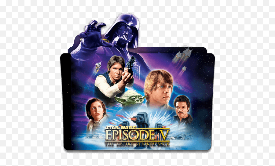 Star Wars The Empire Strikes Back - Star Wars Episode 5 Folder Icon Png,Star Wars Icon Png