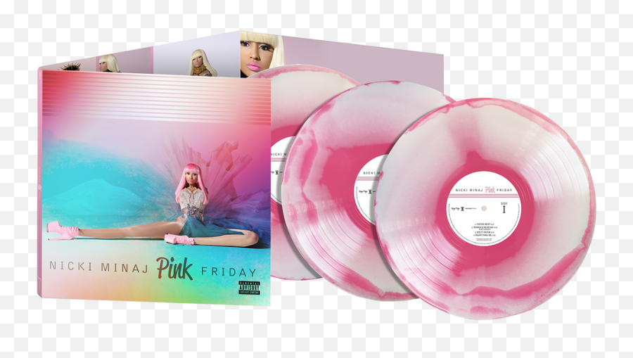 Nicki Minaj Pink Friday Anniversary Pressings Rvinylreleases - Nicki Minaj Pink Friday 10th Anniversary Vinyl Png,Nicki Minaj Icon