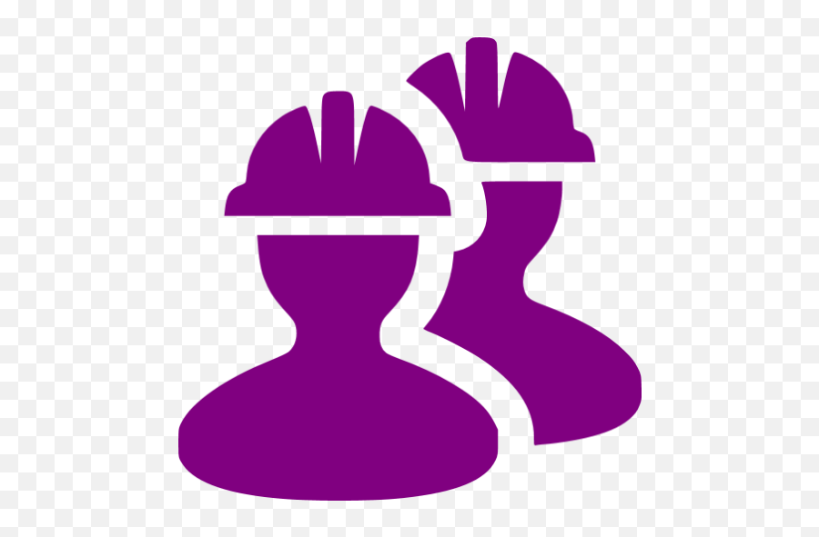 Purple Workers Icon - Free Purple User Icons Workers Icon Png,Employe Icon