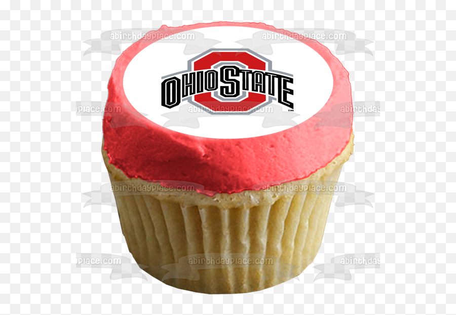 Ohio State Buckeyes Logo Athletics Edible Cake Topper Image Abpid05973 - Orion Beyblade Birst Png,Ohio State Buckeyes Icon