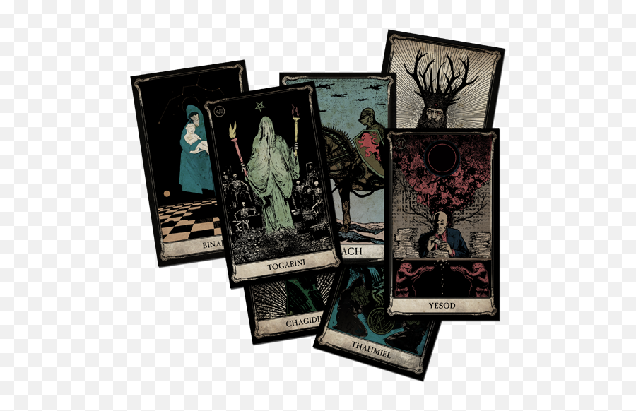 Kult Divinity Lost Tarot Cards - Kult Divinity Lost Tarot Deck Png,Tarot Card Png