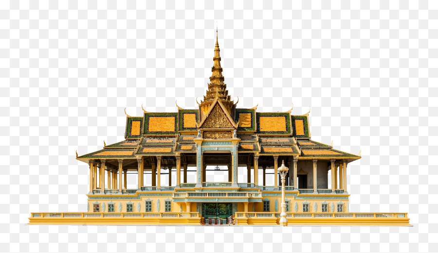 Cambodia Royal Palace Free Png File Phnom Penh - Royal Palace,Cambodia Icon