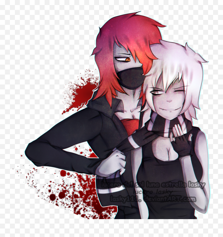 Download Red X Zero By Lasky111 - Png Anime Creepypasta Red And Zero Creepypasta,Red X Png