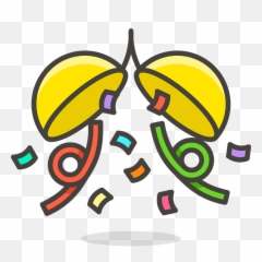 Party Free Icon Of Another Emoji Set - Vector Party Popper Emoji Png,Party Icon Png