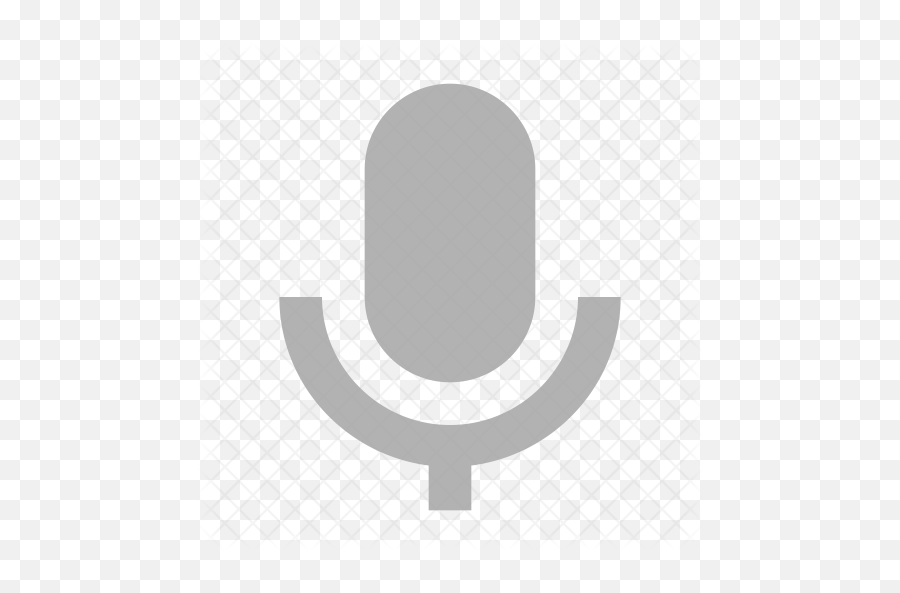 Mic Icon Png 3 Image - Gray Microphone Icon Png,Mic Icon Png