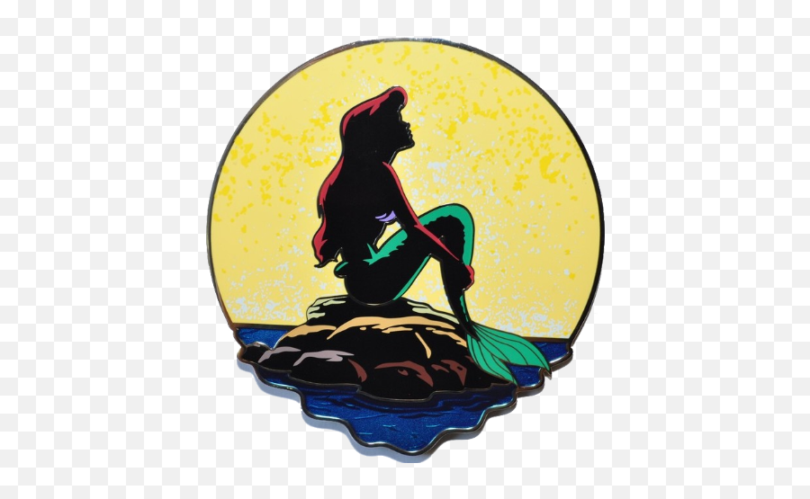 Studio Art Archives Series - The Little Mermaid Starry Starry Night Inspirational Little Mermaid Quotes Ariel Png,Mermaid Silhouette Png