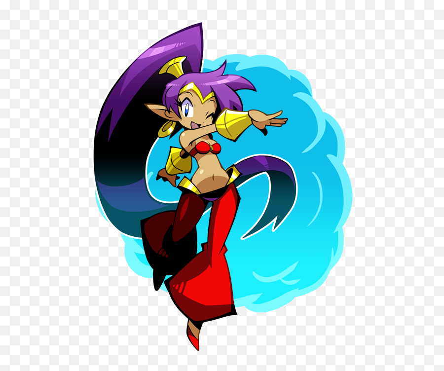 Shantae Half Genie Hero Risky - Shantae Half Genie Hero Shantae Png,Genie Png