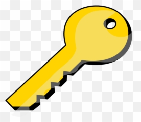 Free Key Clipart The Cliparts 2 - Coloured Key Clipart Png,Key Clipart Png