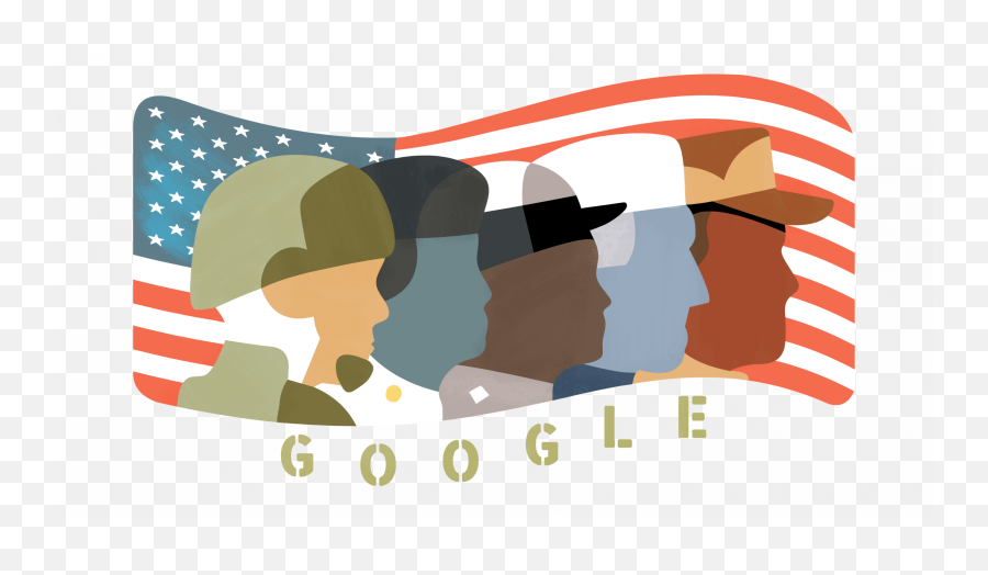 Veterans Day Google Doodle Honors And Their Stories - Google Doodle Veterans Day Png,Veterans Day Png