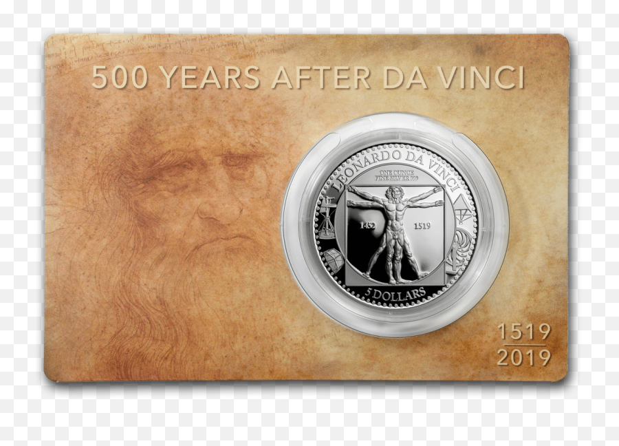 Coins Canada 500 Years Of Leonardo Da Vinci U201dthe Vitruvian - Coin Png,Vitruvian Man Png