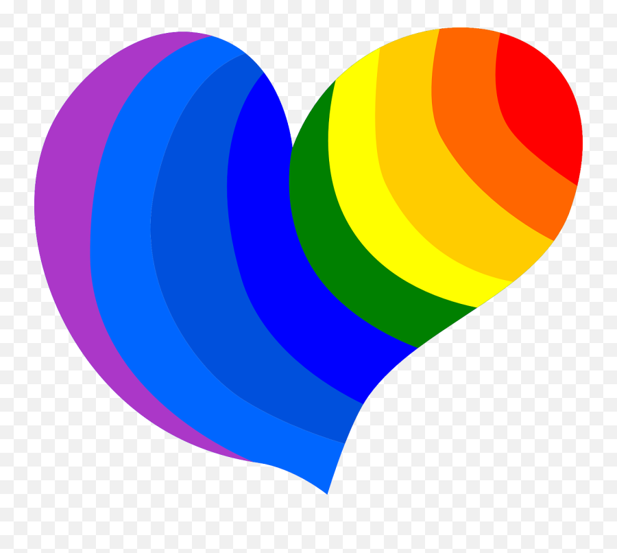 Pride Clipart Free Download Best 438487 - Png Imagenes De Corazon De Colores,Gay Png