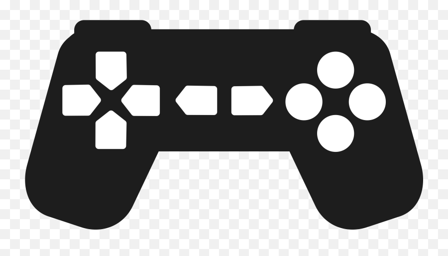 Nintendo Controller Png - Game Controller Silhouette Png Controller Clip Art Transparent,Nintendo Controller Png