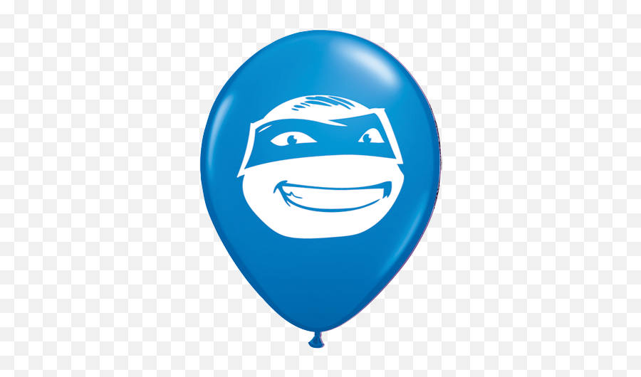 Ninja Turtles Face Latex Balloons - Balloon Face Ninja Turtles Png,Ninja Face Png