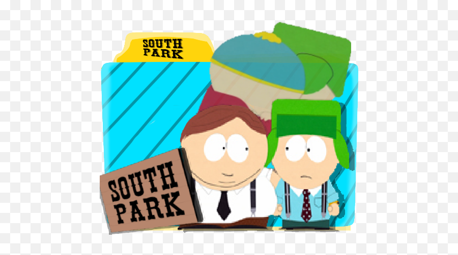 South Park Folder Icon By Kairaplatypus - South Park Folder South Park Folder Icon Png,Folder Icon Png