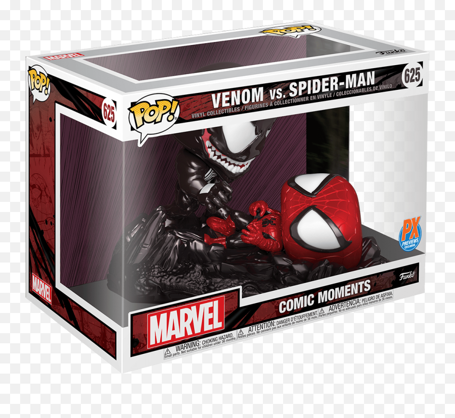 Spider - Man Vs Venom Metallic Catalog Funko Everyone Spider Man Vs Venom Comic Png,Spiderman Web Png