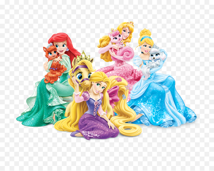 Disney Princess Png Image - Ariel Cinderella Belle Rapunzel,Disney Princesses Png