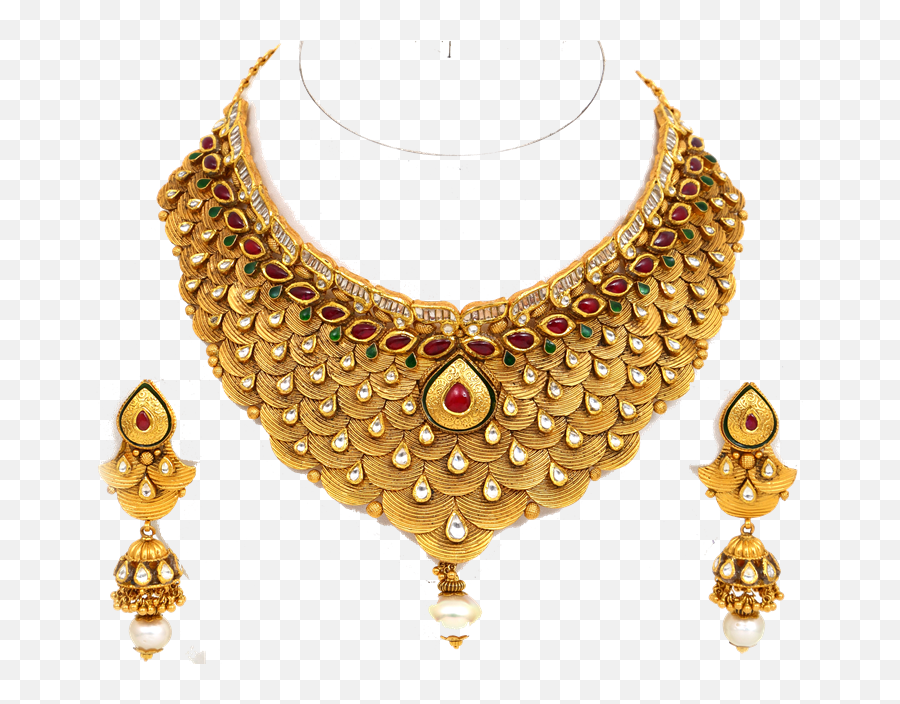 Download Jewellery Necklace Png Transparent Image For - Gold Jewellery,Necklace Transparent Background