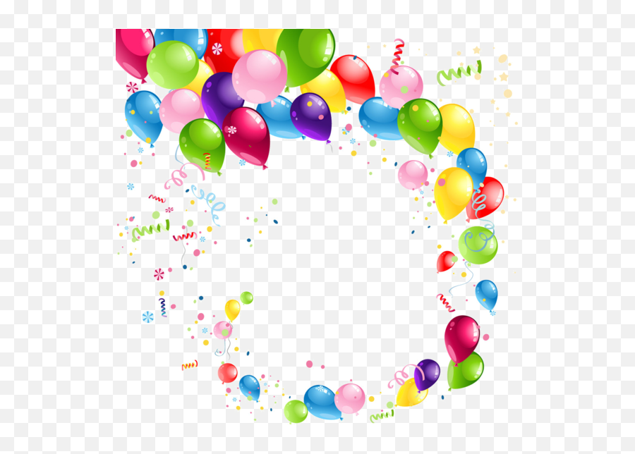 Ballons Png Tube - Transparent Happy Birthday Balloons,Ballons Png