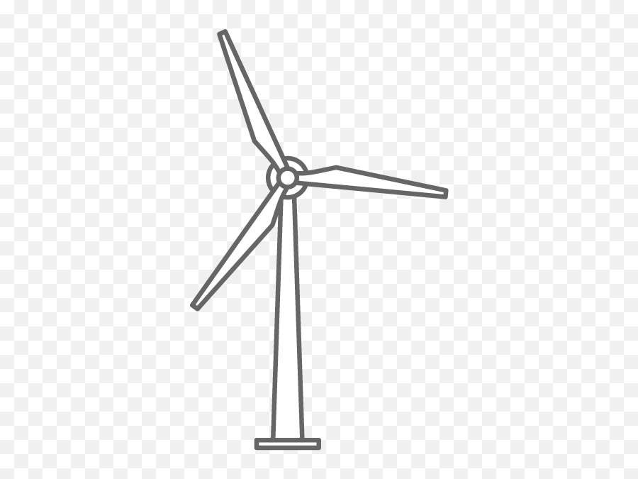 Wind - Wind Turbine Cartoon Transparent Png,Wind Transparent