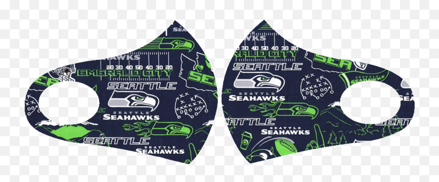 Seattle Seahawks Face Mask - Teesoy Shirt Seattle Seahawks Png,Seahawks Png