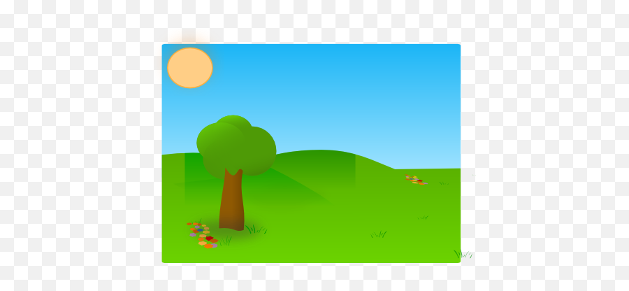 Library Of Background Grass And Sky Png Freeuse Files - Tree,Grass Background Png