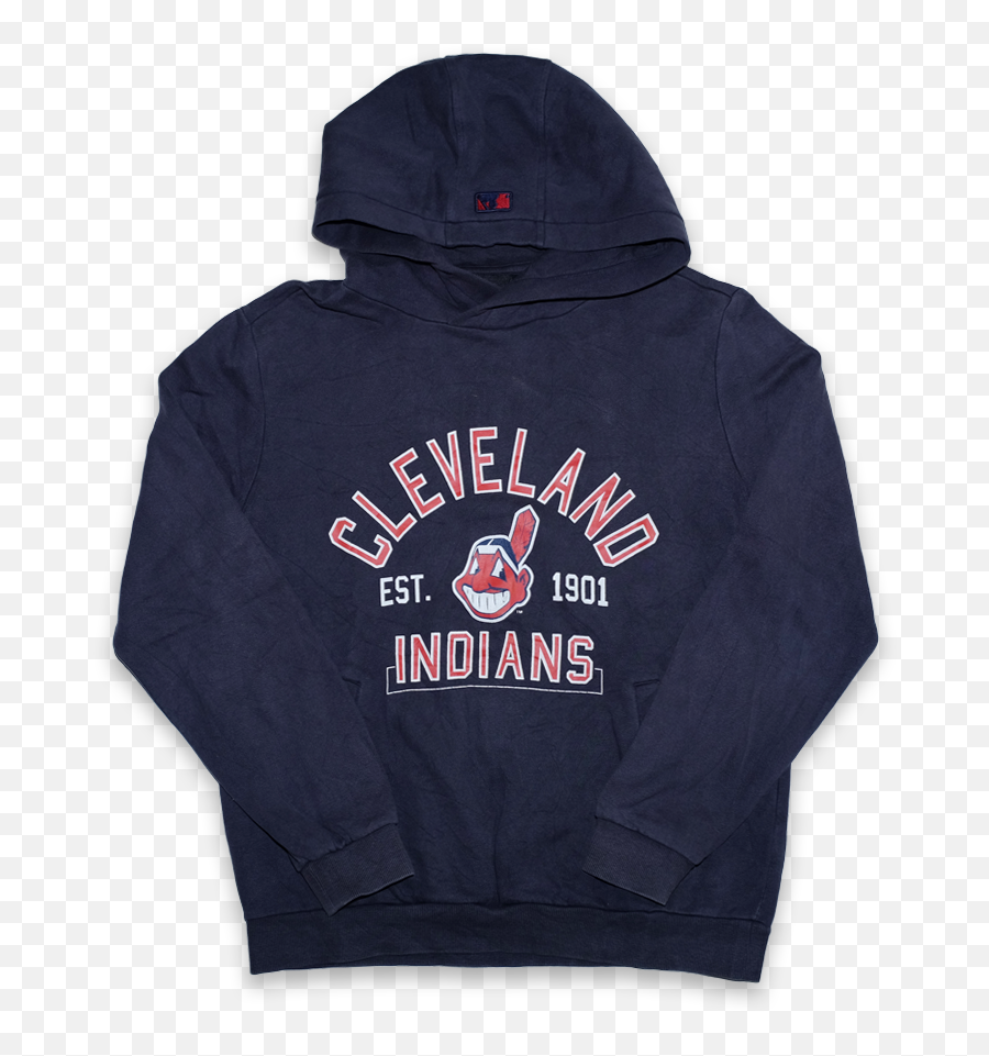 Baseball Cleveland Indians Hoody Large U2013 Double Vintage - Hoodie Png,Indians Baseball Logo