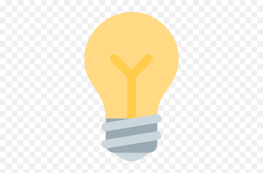 Incandescent Light Bulb Emoji Led Lamp Symbol - Light Png Light Bulb Emoji Animation,Lightbulb Icon Png