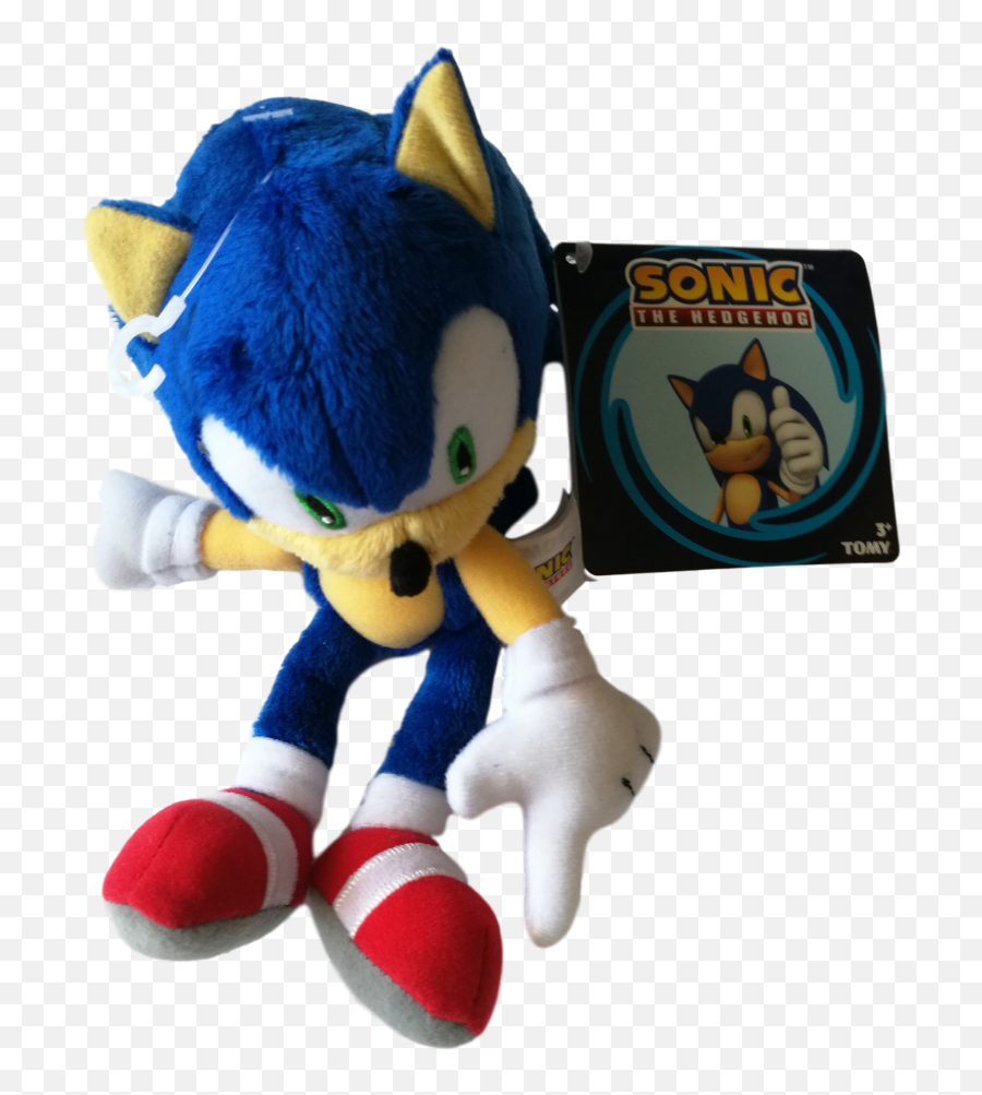 Sonic 8 Modern Plush - Tomy Modern Sonic Plush Png,Sonic Transparent Background