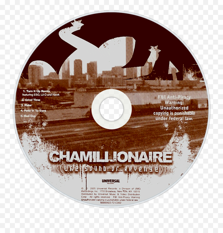 Download Chamillionaire The Sound Of Revenge Cd Disc Image - Chamillionaire The Sound Of Revenge Cd Png,Revenge Png