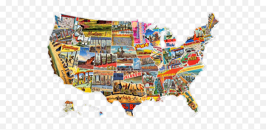 50 States Map Kids T - Virginia City On Us Map Png,United States Map Transparent Background