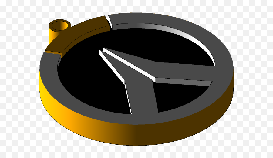 Overwatch Logo Keychain - Circle Png,Overwatch Logo Png
