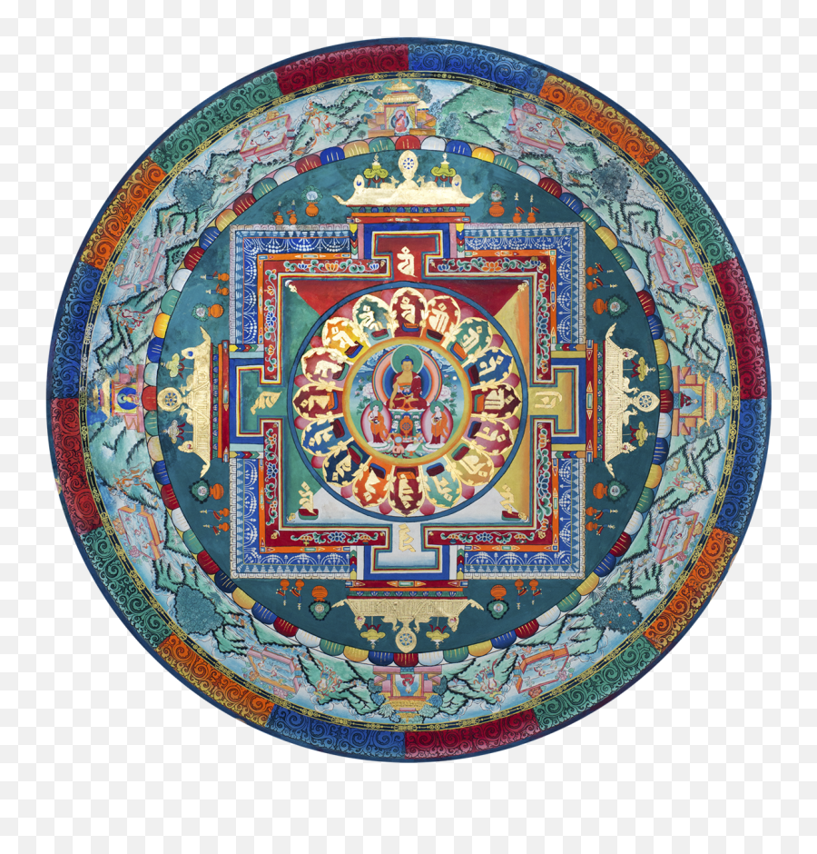 Download Clip Freeuse Library Buddha - Buddhist Mandala Png,Mandala Transparent Background