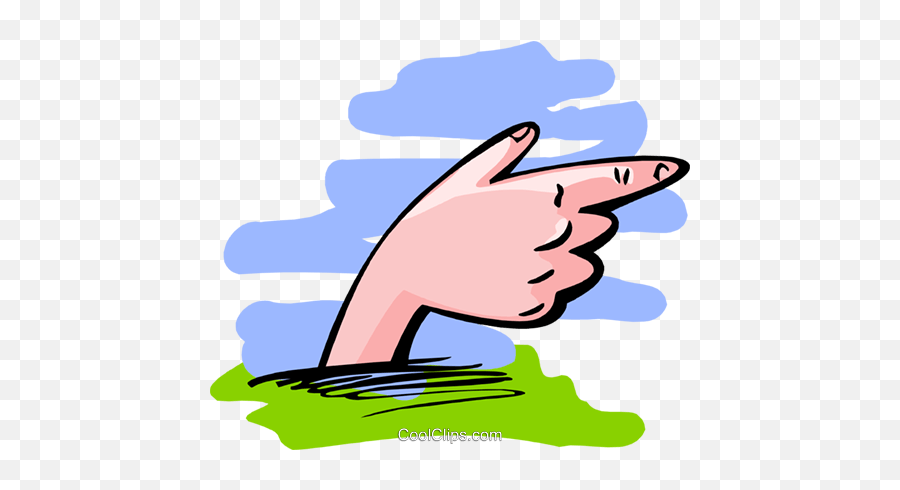 Hand Pointing - Abstract Royalty Free Vector Clip Art Clip Art Png,Hand Pointing Png