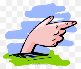 Hand Pointing - Abstract Royalty Free Vector Clip Art Clip Art Png,Hand Pointing Png