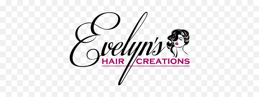 Evelynu0027s Hair Creations U2013 Black Salon Orlando - Calligraphy Png,Hair Salon Logo