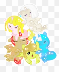 Download Squishypony Cuddle Puddle Cuddling Fi Foal - Cartoon png