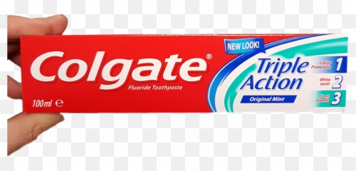 Toothpaste Png Transparent Image - Colgate,Toothpaste Png