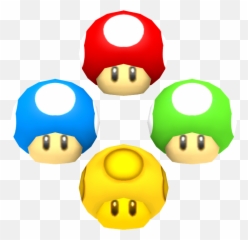 Mario Mushroom Png - New Super Mario Bros 2 Sprites,Mario Mushroom Png