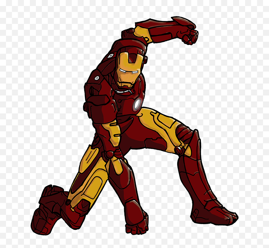 Iron Man Marvel Coloring Pages - Iron Man Coloring Pages Colored Png,Iron Man Mask Png