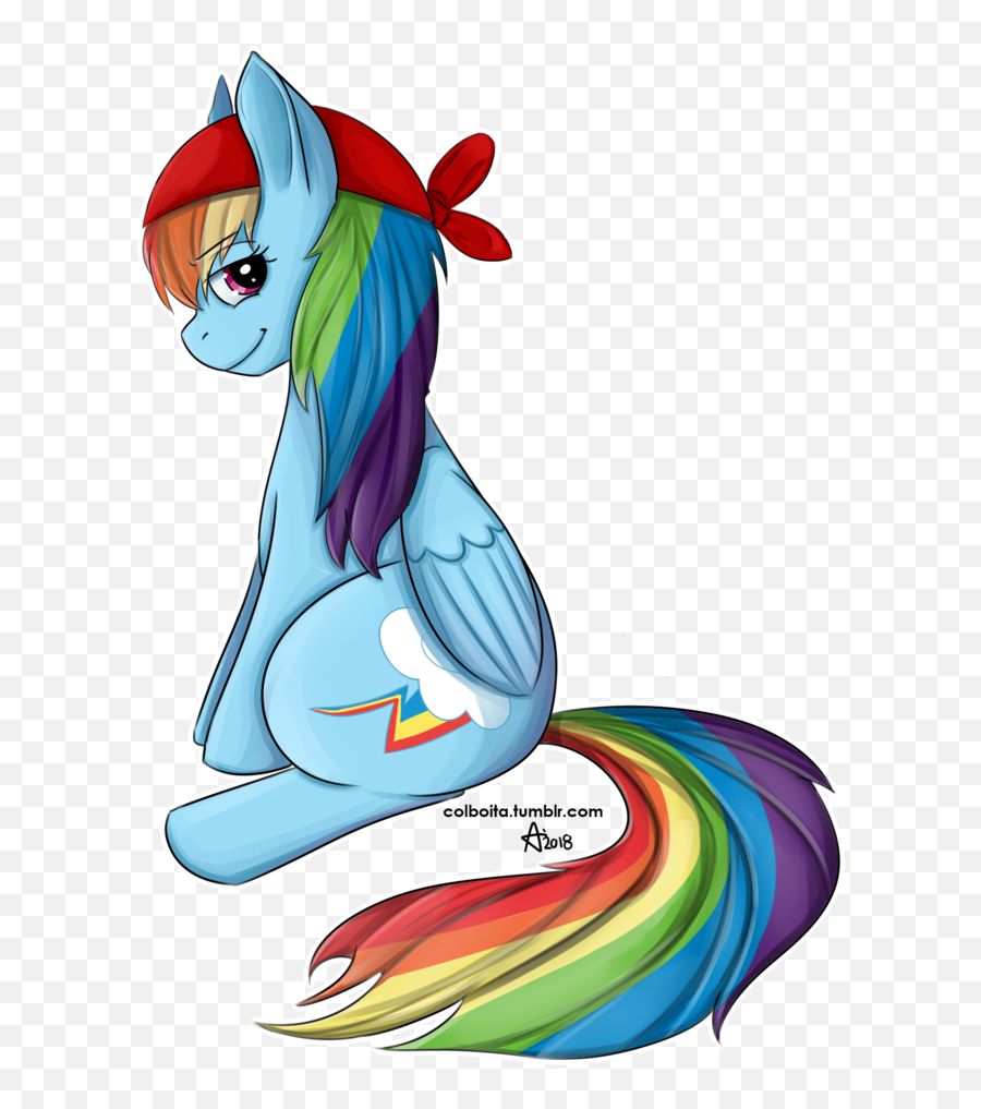 Download Transparent Tumblr Rainbow Png - Mythical Creature,Cartoon Rainbow Png