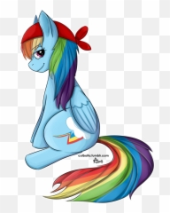 Download Transparent Tumblr Rainbow Png - Mythical Creature,Cartoon Rainbow Png