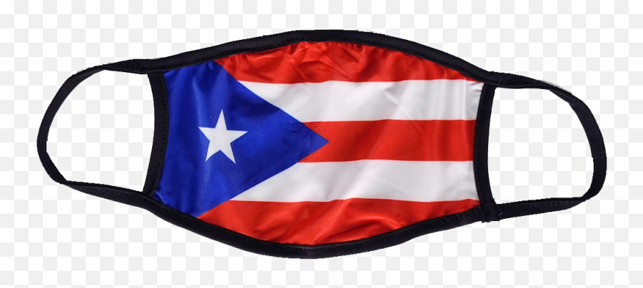 Puerto Rico Flag Face Covering - American Png,Puerto Rican Flag Png