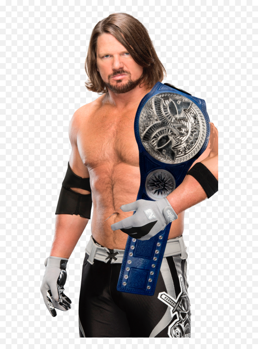 Aj Styles Smackdown Tag Tema Champion - Aj Styles Tag Team Champion Png,Aj Styles Png