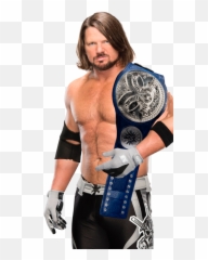 Aj Styles Smackdown Tag Tema Champion - Aj Styles Tag Team Champion Png,Aj Styles Png