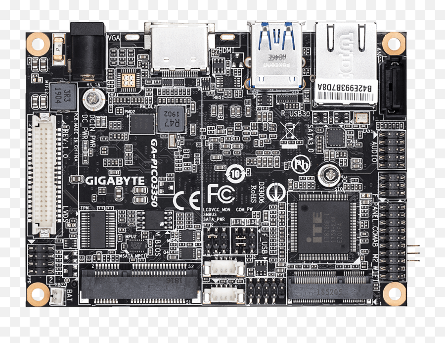 Gigabyte Releases Pico - Ga Pico3350 Png,Motherboard Png