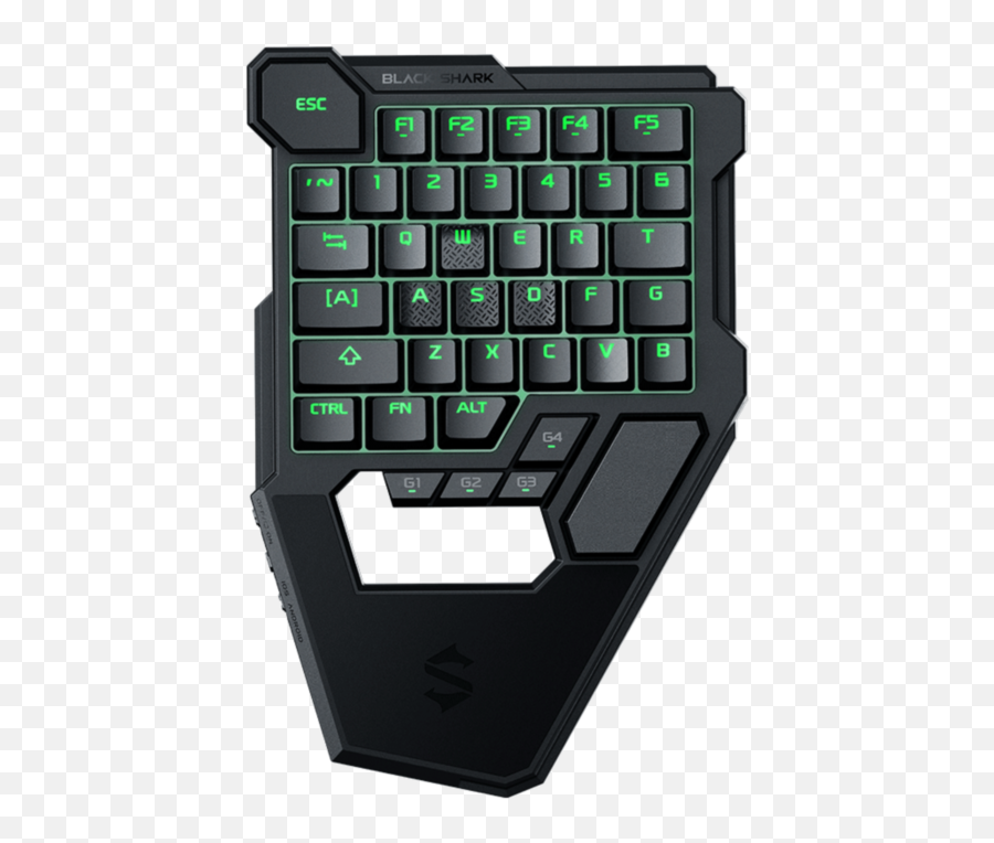 Black Shark One Hand Mechanical Gaming - Black Shark One Hand Mechanical Gaming Keyboard Png,Gaming Keyboard Png