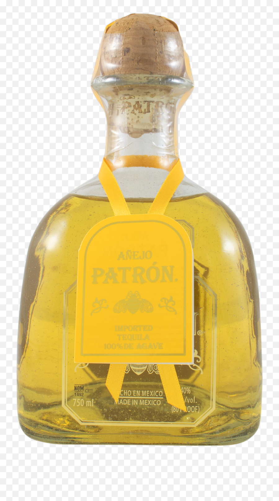 Patron Anejo Tequila - Barware Png,Patron Bottle Png