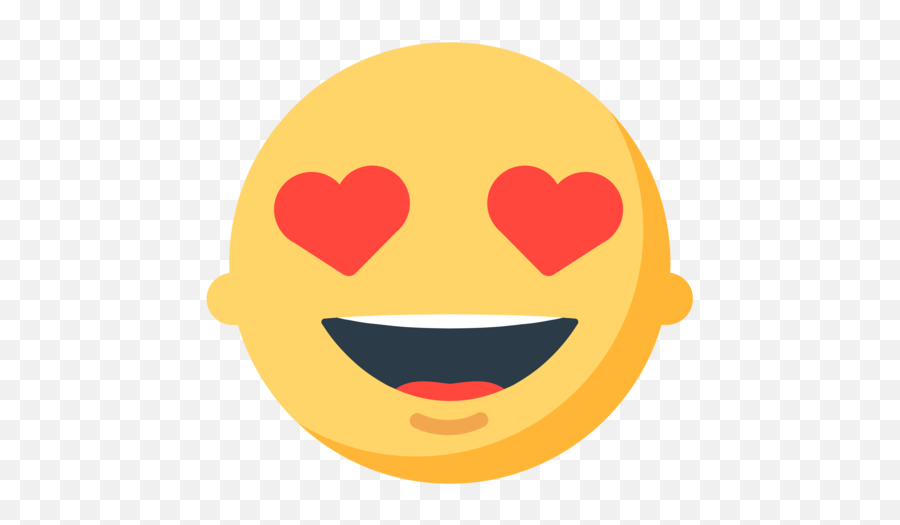 Smiling Face With Heart - Eyes Emoji Smiling Face With Heart Eyes Animated Png,Happy Face Emoji Png