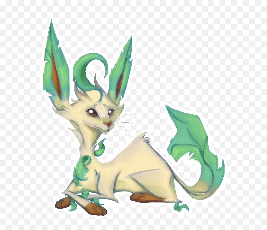 Leafeon U2014 Weasyl - Dragon Png,Leafeon Png